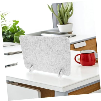 2pcs Felt Desk Dividers Privacy Panels for Office and Student Desks Easy to Clean Install Reduces Distractions Enhances Focus for Quiet Workspaces