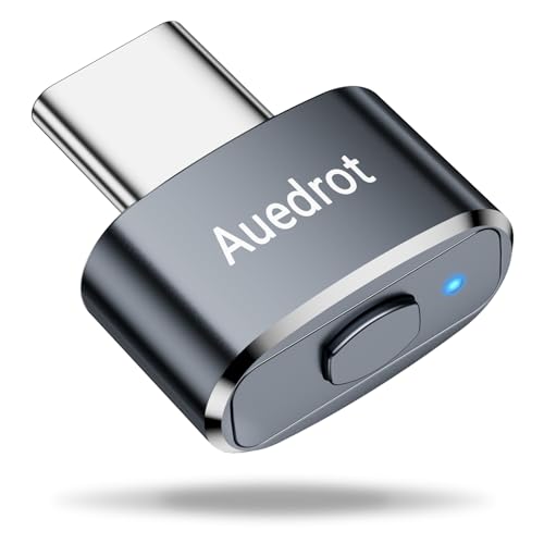 AUEDROT Mouse Jiggler USB-C Undetectable Mouse Jiggler Type C Mouse Mover with Switch Button, Automatic Mouse Wiggler with 2 Jiggle Modes, Plug & Play, Keep Computer/Laptop Awake, Gray - color: Gray