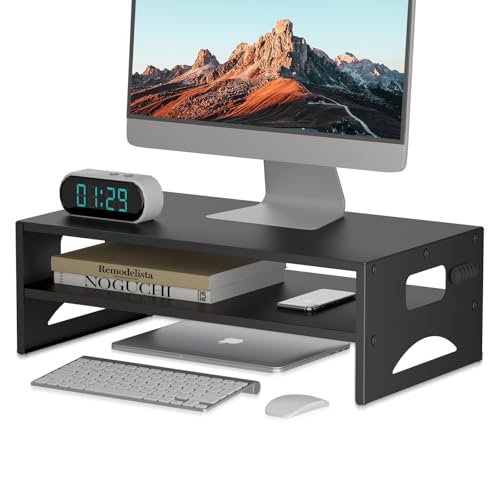 Pholiten 2-Tier Monitor Stand Riser for desk