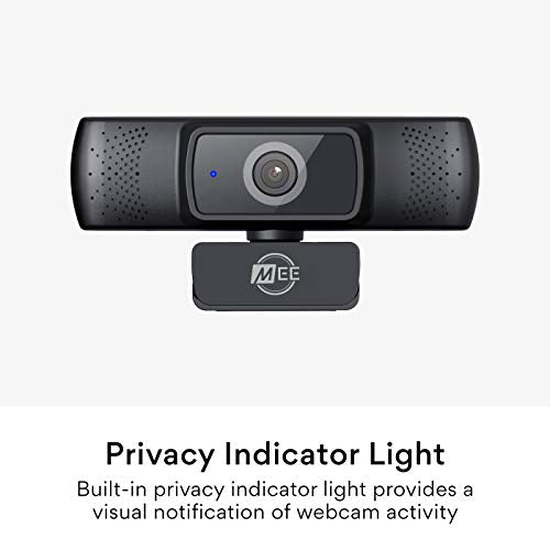 MEE Audio 201W 1080p HD Webcam with Mini Tripod, Wide Angle Lens, Microphone, Autofocus, Low Light Correction for Zoom Video Calling; USB Streaming Web Camera for Computer PC Mac Laptop Desktop - style: 1080p Wide Angle & Tripod