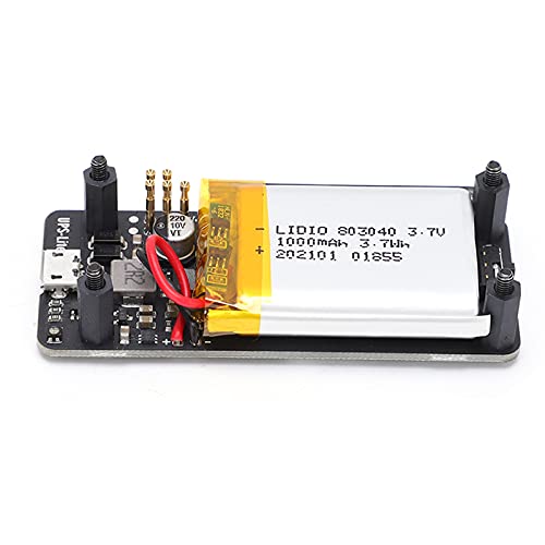 UPS Power Board Battery Pack Printed Circuit Board 400mA Charging Current 5.1V Output 1000mAh Lithium Battery for Backup Power DIY Users