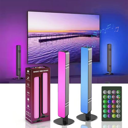 Smart RGB LED Light Bar Music Sync 10 in USB Desk Lamp for Gaming