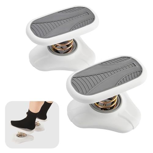Foot Rest for Under Desk at Work - Rocking for Fidgeter. | Foot Rest for Under Desk at Work ,Foot Stool Under Desk - Rocking for Fidgeters，Effectively Relaxes The Leg Muscles. - color: Grey