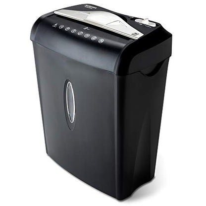 Aurora AU875XA Paper and Credit Card Shredder with 3.7-Gallon Wastebasket, 8-Sheet Cross-Cut with Basket - style: 8-Sheet Crosscut