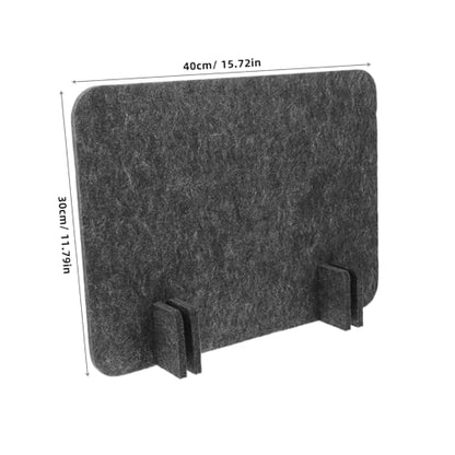 Felt Office Desk Privacy Divider for Students, Portable Noise Reduction