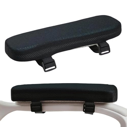 2-Piece,Office Chair Arm Covers,Office Chair Arm Pads,Cooling Gel Pads,Suitable for Gaming Chairs,Armrest Pads with Memory Foam,