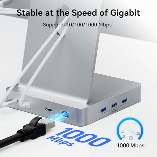 AGEEN 14-Port 10Gbps USB-C Hub for iMac 24 inch 2021/2023/2024 M1/M3/M4
