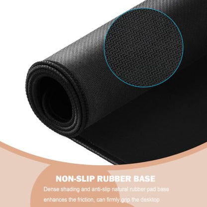 Pastel Cat Paw Large Mouse Pad & Desk Mat for Gaming, Office & Home | 31.5"x11.8"x0.12", HD Print, Long, Extended, Ultra-Smooth Surface, Non-Slip Rubber Base, Stitched Edges, Office Accessories - color: Xk04