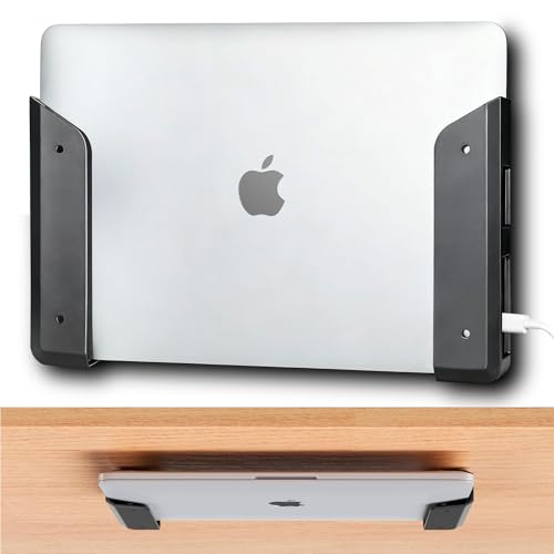 Under Desk Laptop Mount, Wall Laptop Holder & Computer Bracket Shelf