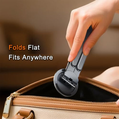 Pocket-Size Laptop Stand for Desk, Magnetic Phone Tablet Holder