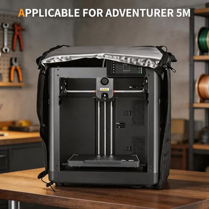 Puikos 3D Printer Cover for FLASHFORGE 5M - size: For FLASHFORGE AD5M+AD5X