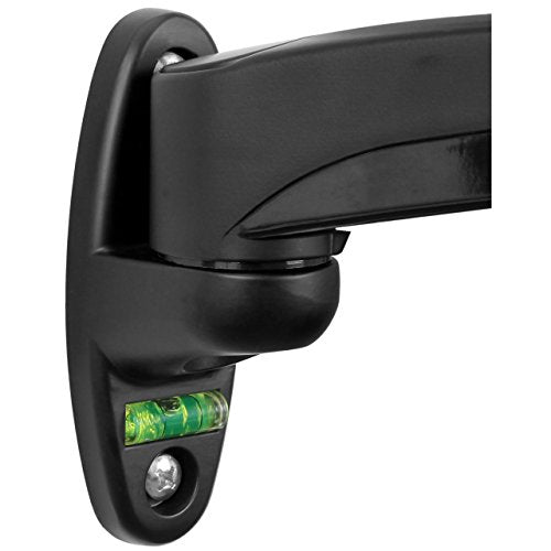 StarTech Wall Mount Monitor Arm 12in to 34in up to 19.8lb/9kg, VESA, Black - color: Black, style: Full-Motion