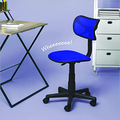 Urban Lifestyle Swivel Mesh Desk Chair, Royal Blue 21D x 21W x 33H in - color: Royal Blue