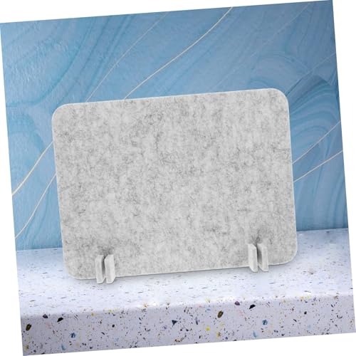 Freestanding Felt Desk Divider Panel Support Feet for Offices