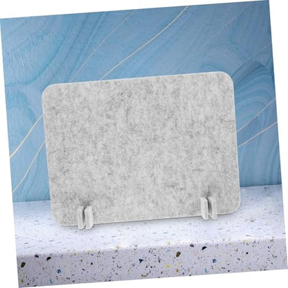 Freestanding Felt Desk Divider Panel Support Feet for Offices