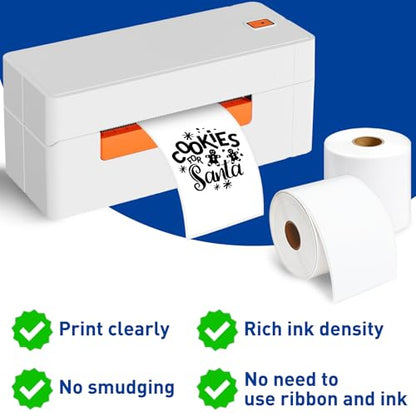 ESSENTIAL 3" x 5" Direct Thermal Shipping Labels, (350 Labels, 1 Roll) - size: 3"x5"
