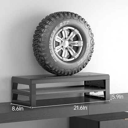 Computer monitor stand (USB Hub Fast Charging Version, Two-layer 550mm) - color: USB Hub Fast Charging Version, size: Two-layer 550mm