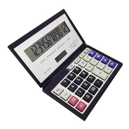 Maizoon Solar Dual Power Calculator with 12-Digit Display Large Screen