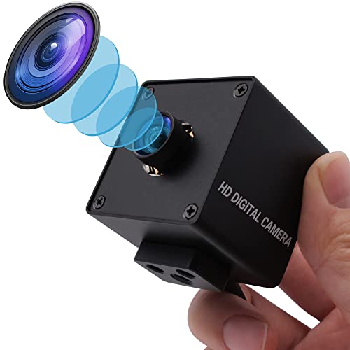 ELP Autofocus High Speed USB Security Camera - 100FPS/60FPS/30FPS PC Webcam | Wide Angle 100° Auto Focus PC Camera for Computer, UVC USB2.0 Industrial Lightburn Camera for Laser, Robotic Machine Vision