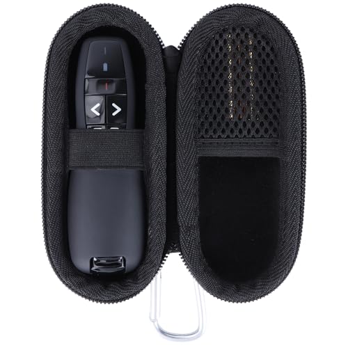 Case Compatible with Logitech R400 / R500S Presentation Clicker | Lightweight Carry, Secure Storage, Convenient Zipper, Soft Interior - size: R400