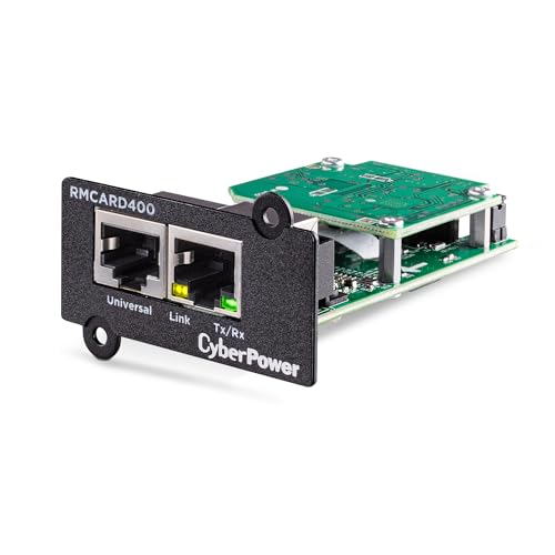 CyberPower RMCARD400 UPS Gigabit UPS & ATS PDU Remote Management Card - size: RMCARD400