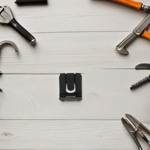 30pcs Office Chair Gas Cylinder Retaining Clips, 65mn Spring Steel Anti-loosening Shaft Lock Rings with Smooth Chamfers for Furniture Gas Cylinder Repair and Replacement, Black