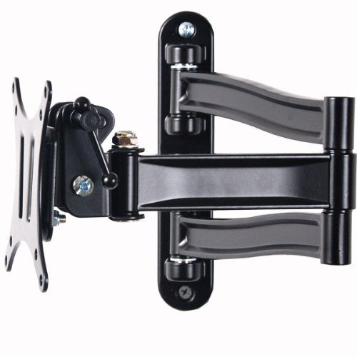 VideoSecu TV Wall Mount Articulating Arm Tilt Swivel Bracket for Most 19-39" TV Monitor Display VESA 100X100 75X75 up to 33LBS ML15B A28