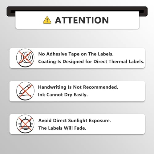 BETCKEY - Compatible DYMO 30252 (1-1/8" x 3-1/2") Address & Barcode Labels - Compatible with DYMO Labelwriter 450, 4XL, NOT Fit 550 & 5XL [10 Rolls/3500 Labels] - size: 1-1/8" x 3-1/2"