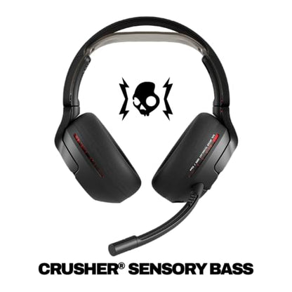 Skullcandy Crusher PLYR 720 Wireless Gaming Headset - Digi-Black - color: Digi-Black