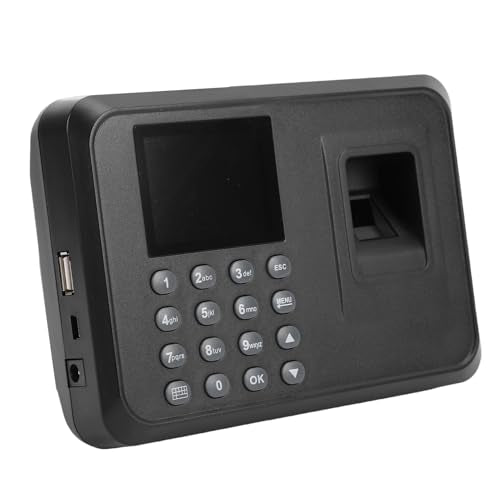 Small Business Employee Time Clock, Reliable 2-in-1 Fingerprint Password , Reliable Fingerprint Storage Capacity