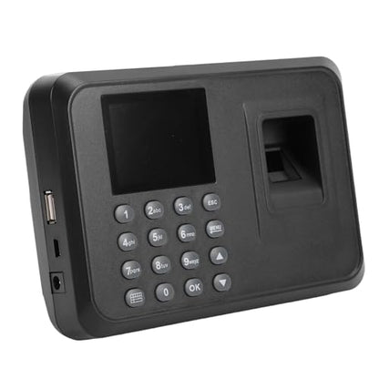 Small Business Employee Time Clock, Reliable 2-in-1 Fingerprint Password , Reliable Fingerprint Storage Capacity