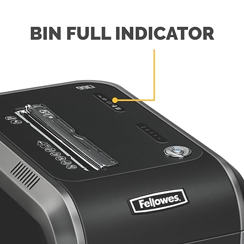 Fellowes Powershred 99Ci 18-Sheet 100% Jam-Proof Heavy Duty Crosscut Paper Shredder Machine for Office and Home, Black/Gray 3229912 - style: 18 Sheet