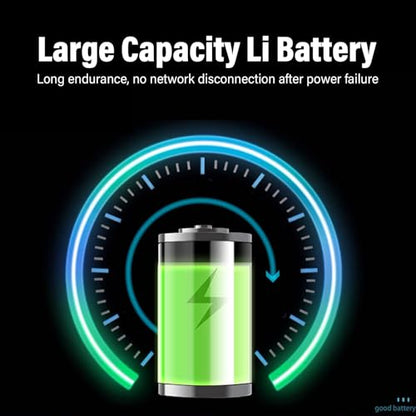 Hilitand Mini UPS Battery Backup Uninterruptible Power Supply with 10400mAh Li Battery 18W Output for Router Modem Security Camera (US Plug)