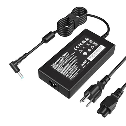 120W Laptop Charger for HP Docking Station Power Cord G5 USB-C/A Universal Dock G2 5TW13AA Envy 15 17 Series Omen 15-5000 5100 5200 710415-001 L41856-001 Power Supply-4.5 * 3.0mm