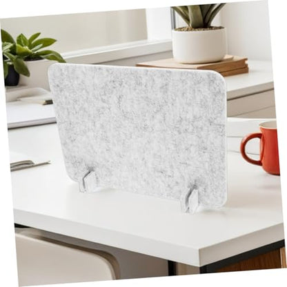 NUOBESTY 2pcs Felt Desk Divider Easy Install Privacy Panel for Students Employees for Office School and Dorm Use Reduces Distractions and Enhances Focus