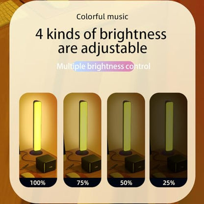 Smart RGB LED Light Bar Music Sync 10 in USB Desk Lamp for Gaming