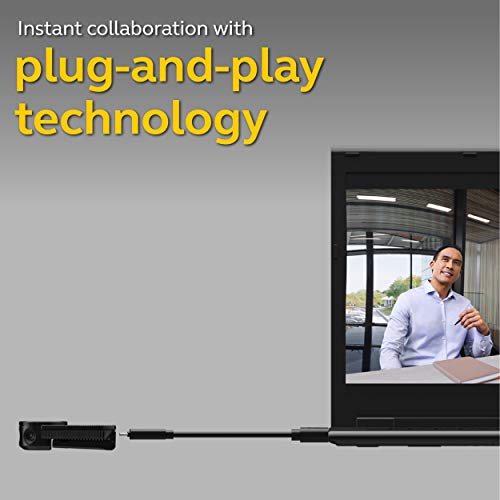 Jabra Panacast 4k Camera - Intelligent 180° Panoramic 4K Huddle Room Video Camera (Renewed)