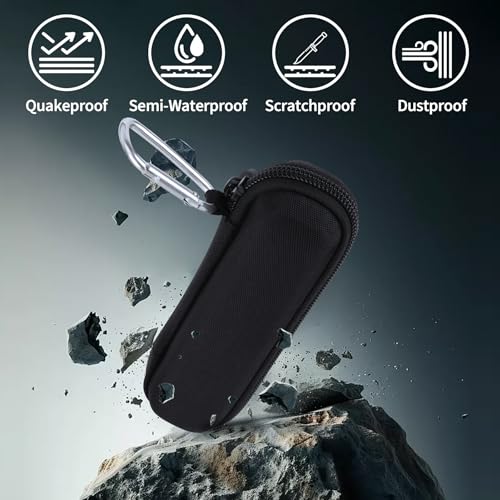 Case Compatible with Logitech Spotlight Presentation Remote | Lightweight Carry, Secure Storage, Convenient Zipper, Soft Interior - size: Spotlight