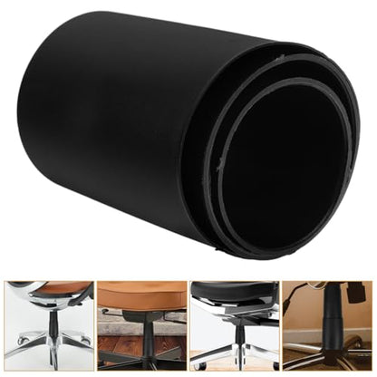 SEWACC 4pcs Office Chair Gas Cylinder Lift Cover Telescoping Dust Sleeve for Office Chairs Reusable and Easy to Clean