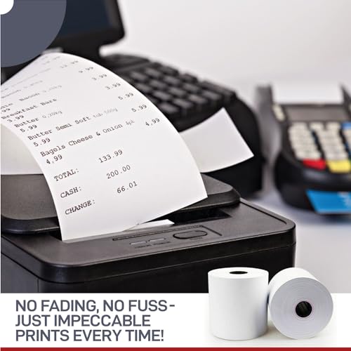 Thermal Paper Rolls for Clover Mini C200,C300,C301, C302,C305-10 Rolls - size: 10 Rolls, style: Clover Mini