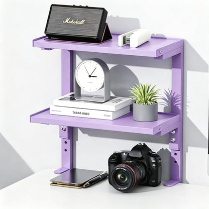 2-Tier Desk Shelf - color: Purple
