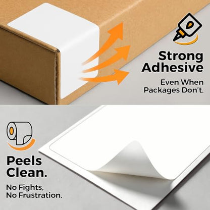 12-Roll 750 PCS 4"x2" Thermal Label for Zebra gx420d zd421, 1" Core - size: 4" x 2"-12 Rolls ( 9000 Labels )