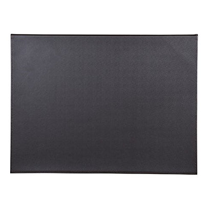 KINGFOM 18''x14'' Large Rectangle A3 Desk Writing & Drawing Desk Pad &Board Table Protector Mat with Paper Clip on Top Brown - color: Brown-a189