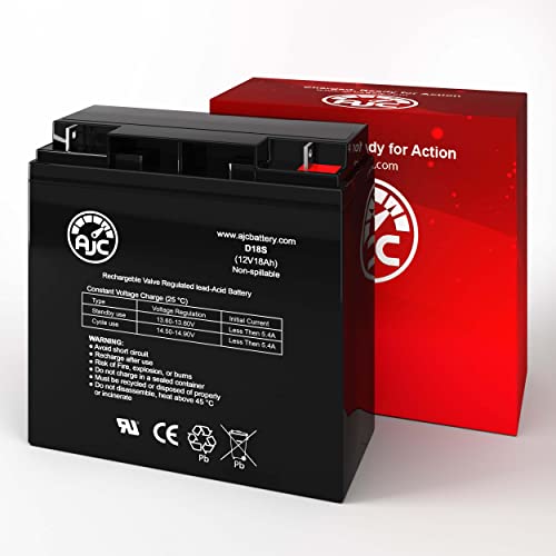 AJC Battery Compatible with APC SMART-UPS 1000VA XL SU1000XLNET 12V 18Ah UPS Battery