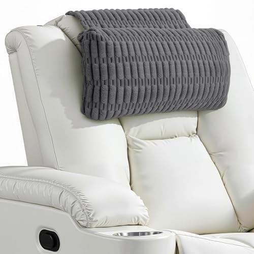 Recliner Pillow, Adjustable Neck Pillow for Recliner - color: Dark Grey