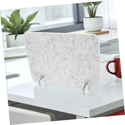 2pcs Felt Desk Dividers Privacy Panels for Office and Student Desks Easy to Clean Install Reduces Distractions Enhances Focus for Quiet Workspaces