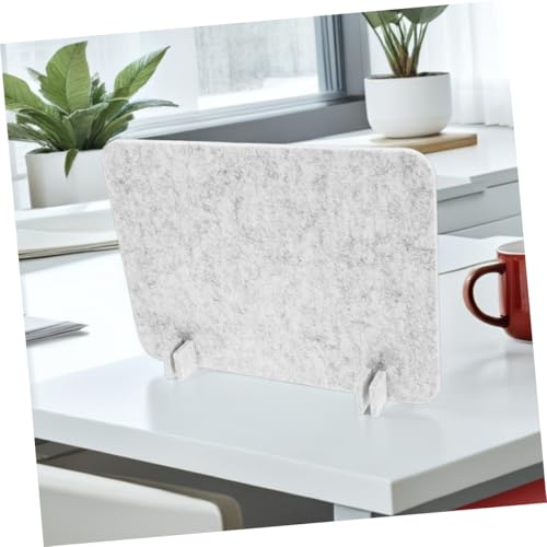 Veemoon 2Pcs Felt Desk Privacy Panel Desk Divider Partition for Office and Classroom Easy to Install Enhances Focus and Reduces Distractions