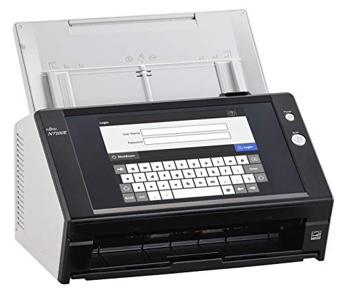Fujitsu N7100E Network Scanner with Large Touch Screen (Renewed)