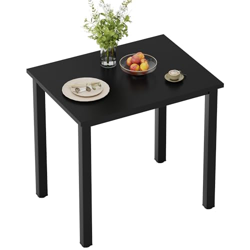 Need Small Computer Desk for Home Office 31.5 Inch Gaming Desk Black - color: Black & Black Frame, size: 31.5x23.6 inch