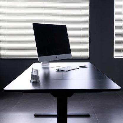 FLEXISPOT 71"x32" Electric Standing Desk, Black - color: Black, size: 71x32"